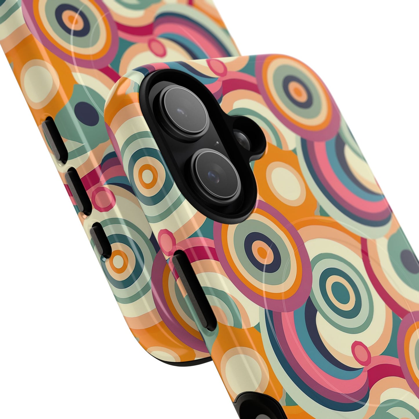 Retro Ripple Tough Magnetic Phone Case