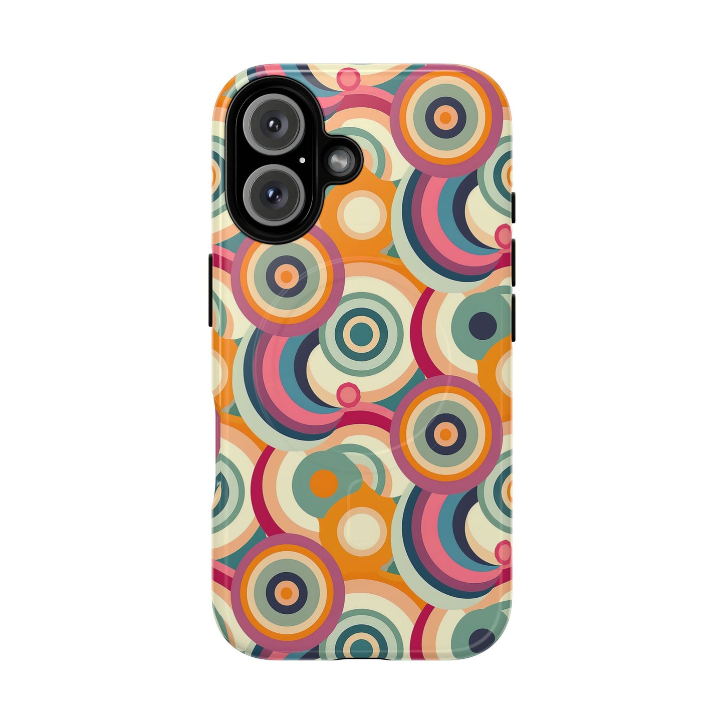 Retro Ripple Tough Magnetic Phone Case