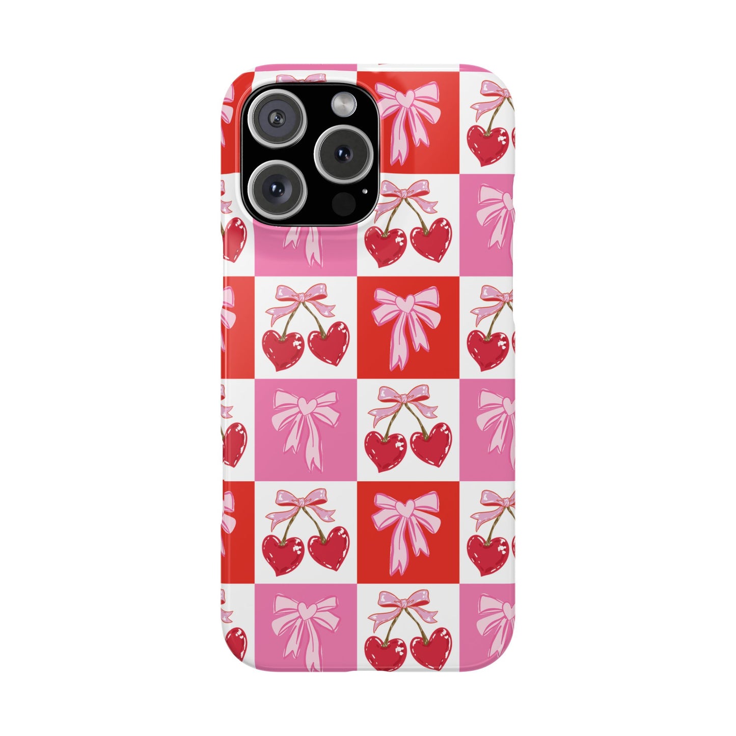 Sweet Pink Coquette Snap Case