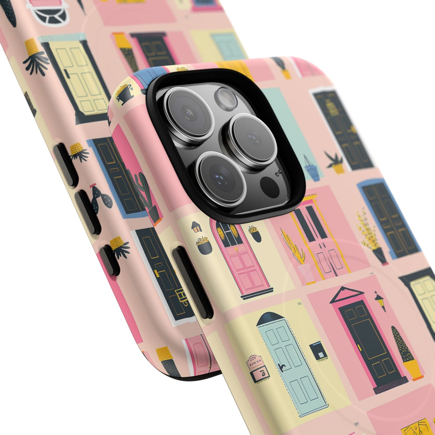 Rosy Entry Tough Magnetic Phone Case