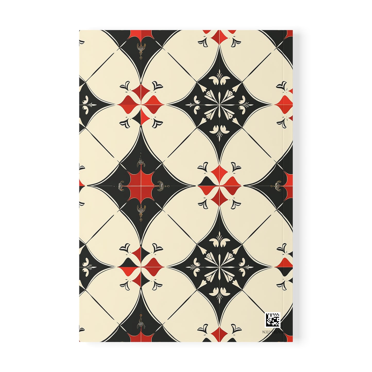 Chapter Mosaic - Elegant Art Deco Softcover Notebook, A5