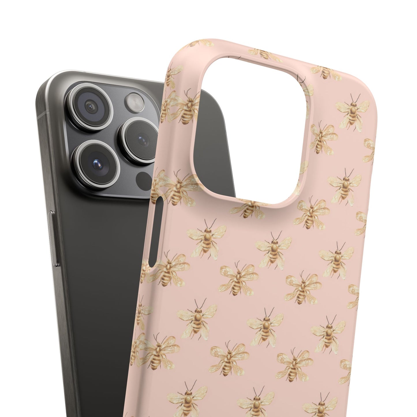 Pink Pollen Phone Snap Case