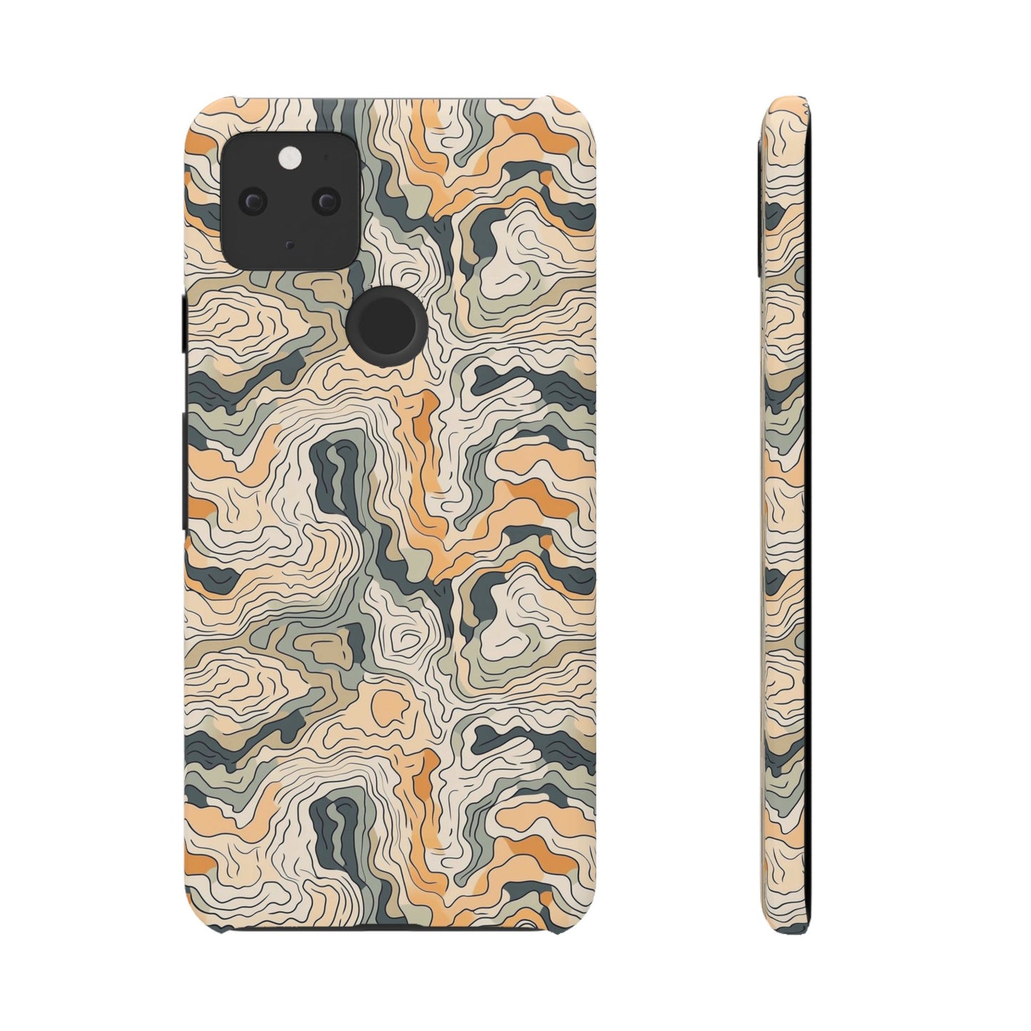 Earthy Abstract Snap Case