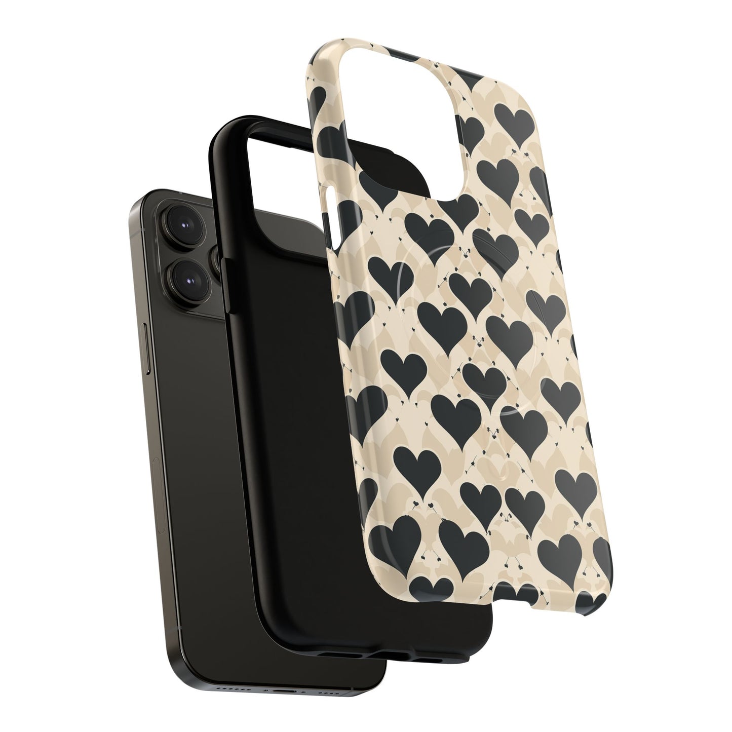 Whisper Hearts Tough Magnetic Phone Case