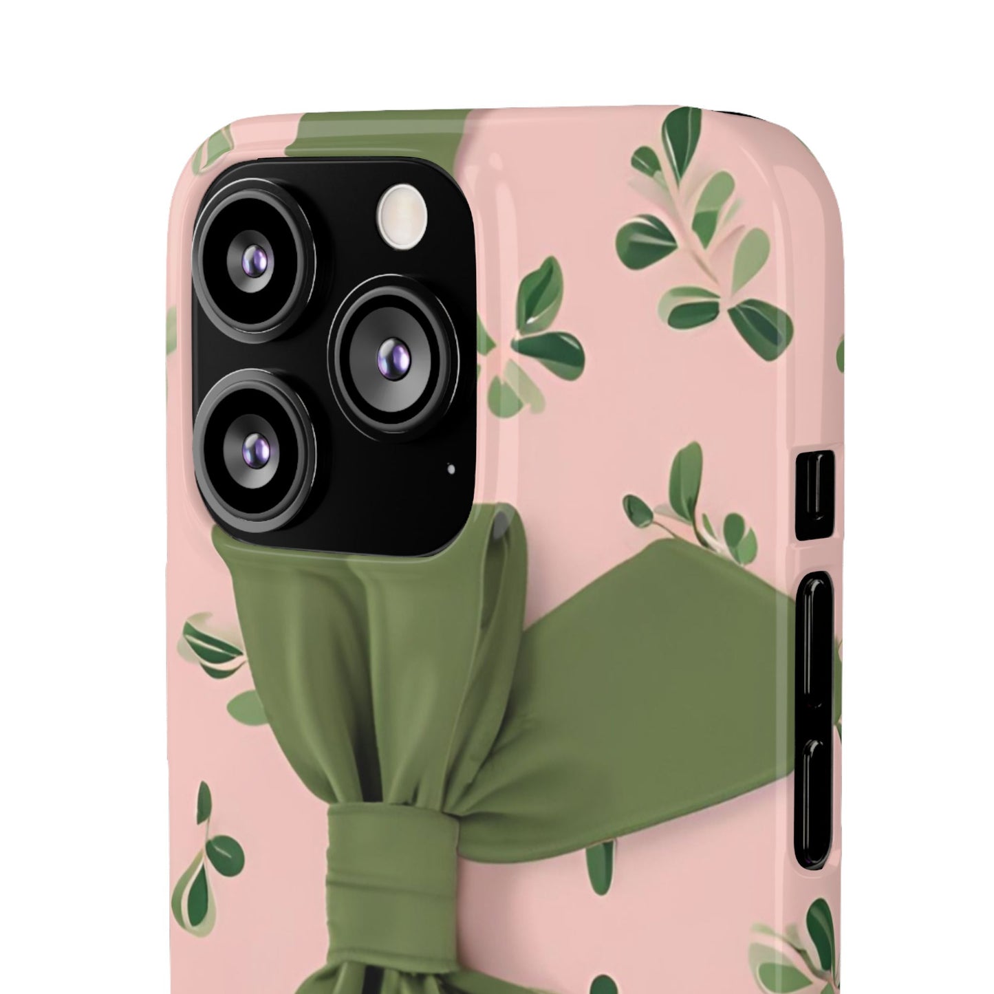 Blushing Bow Snap Case