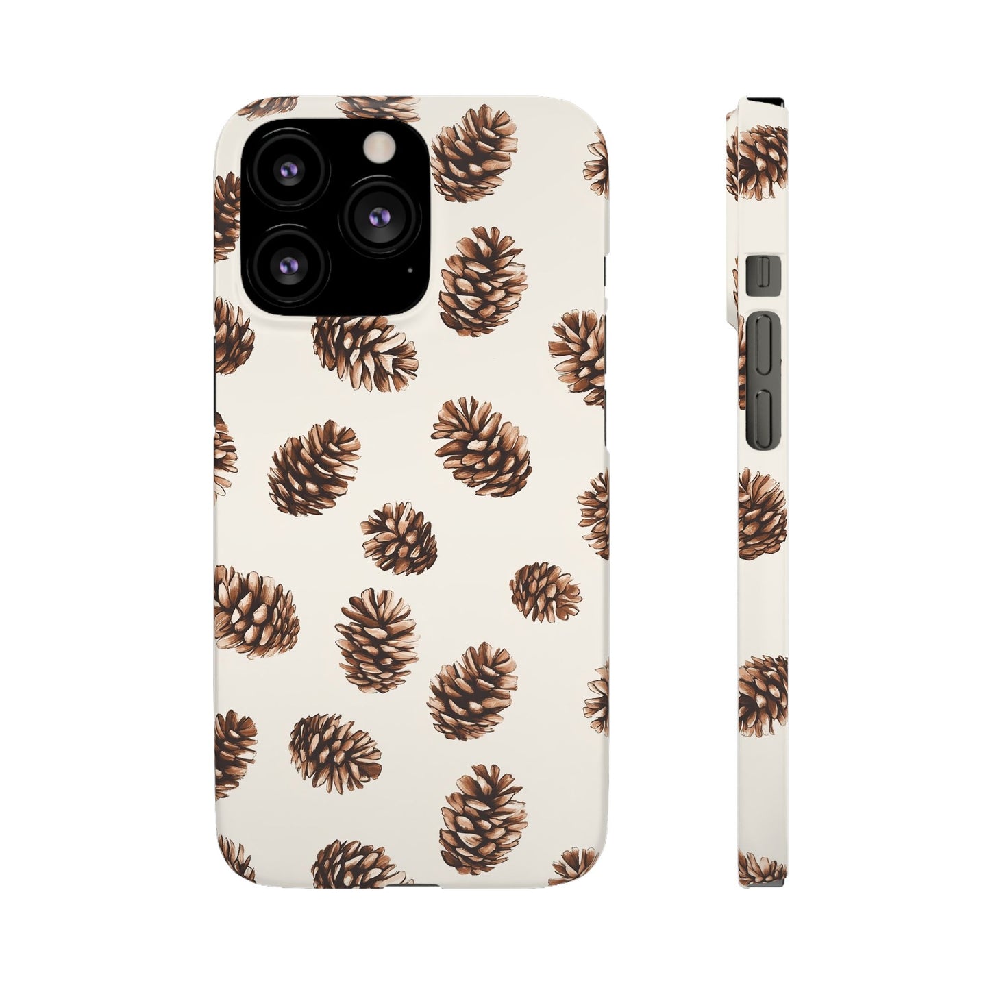Woodland- Pine Cone Snap Phone Case