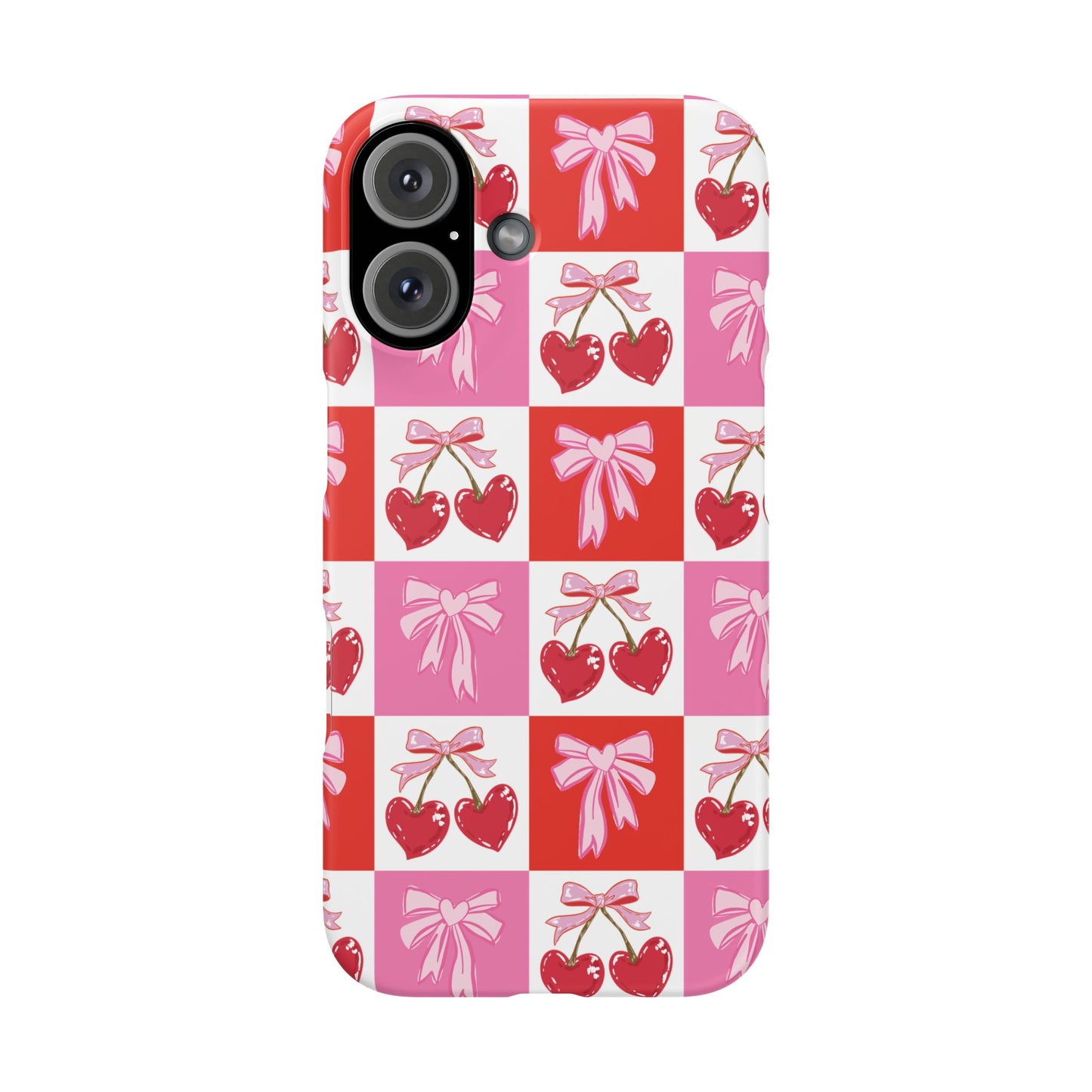 Sweet Pink Coquette Snap Case