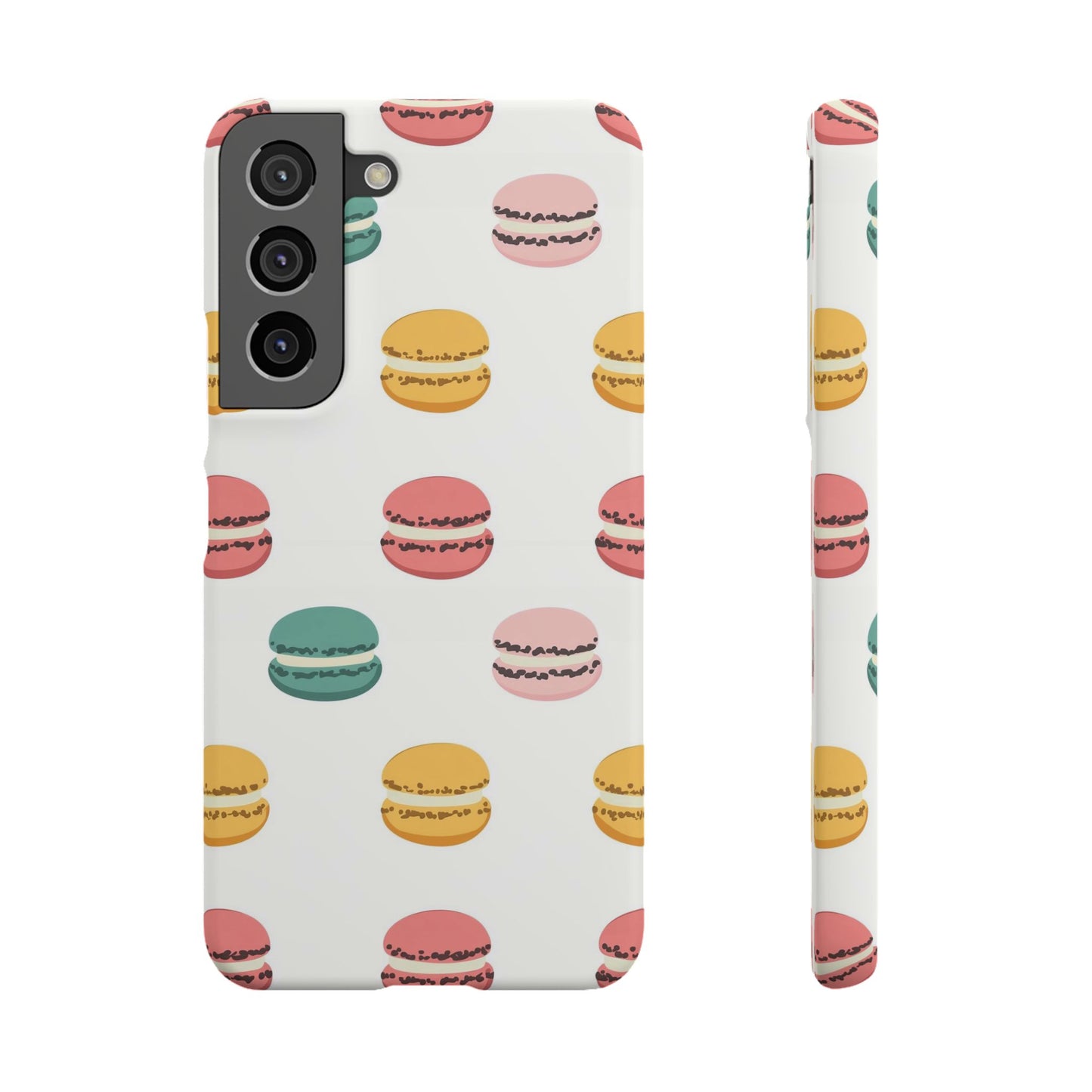 Sweet Macaron Phone Snap Case