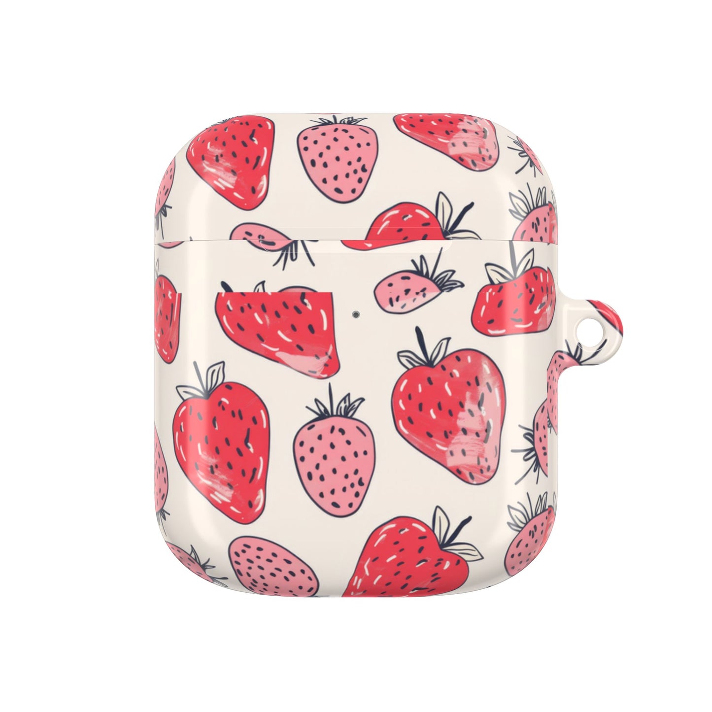Berry Fresh Strawberry AirPod Case