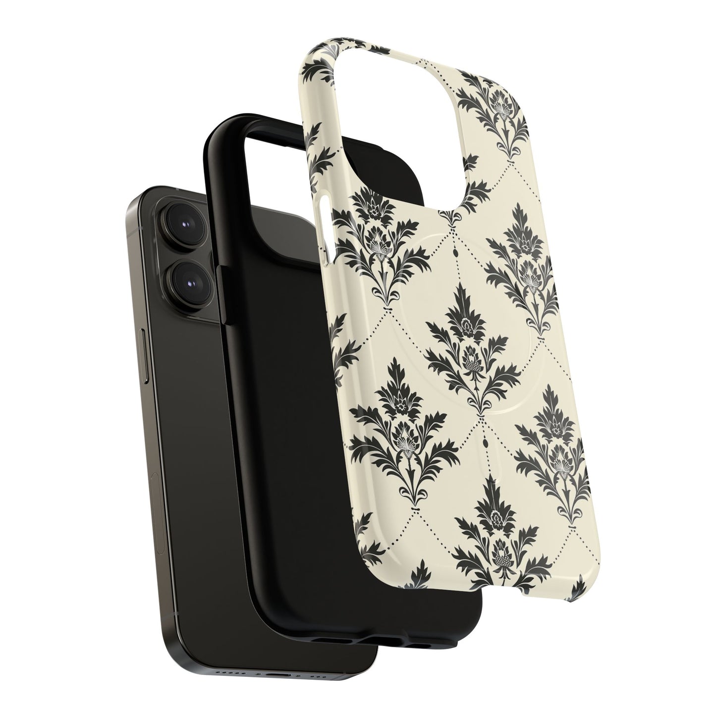 Midnight Damask Tough Magnetic Case