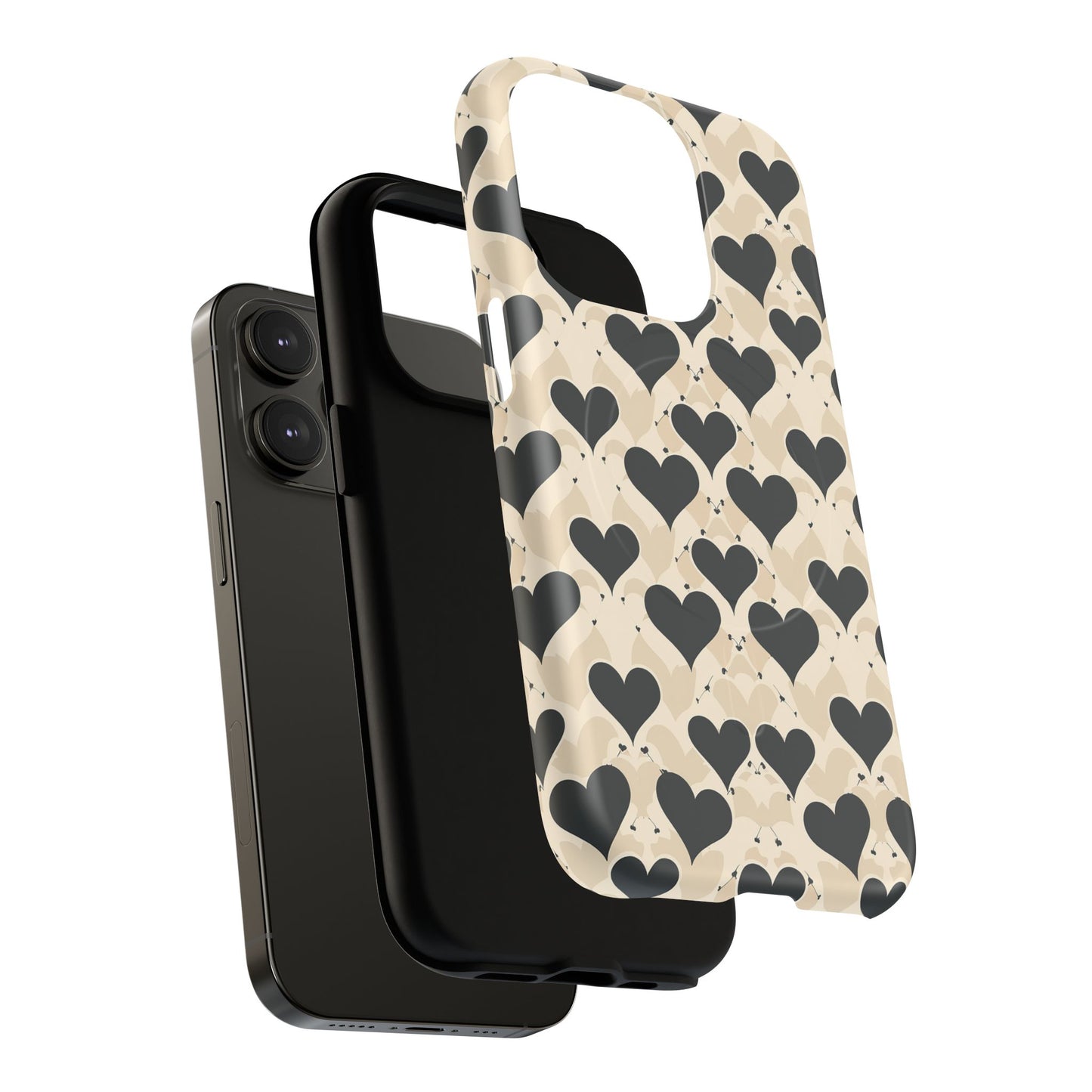 Whisper Hearts Tough Magnetic Phone Case