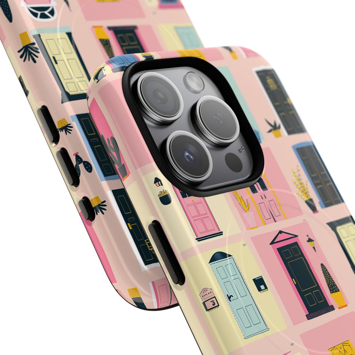 Rosy Entry Tough Magnetic Phone Case