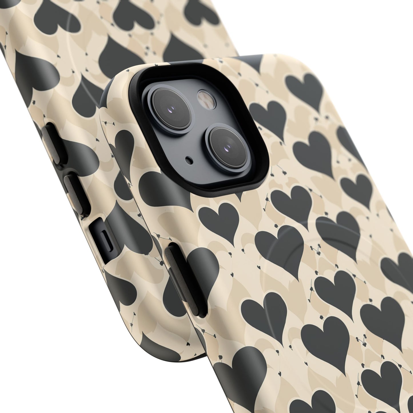 Whisper Hearts Tough Magnetic Phone Case
