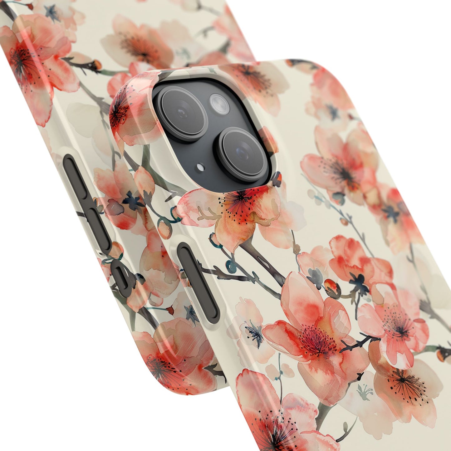 Cherry Veil Phone Snap Case