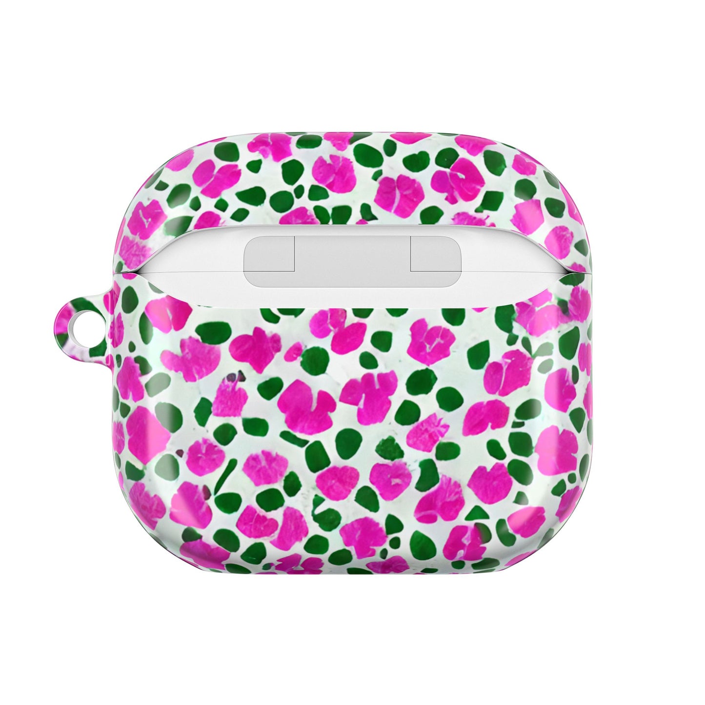 Petal Riot - Fuschia & Green Abstract AirPod Case
