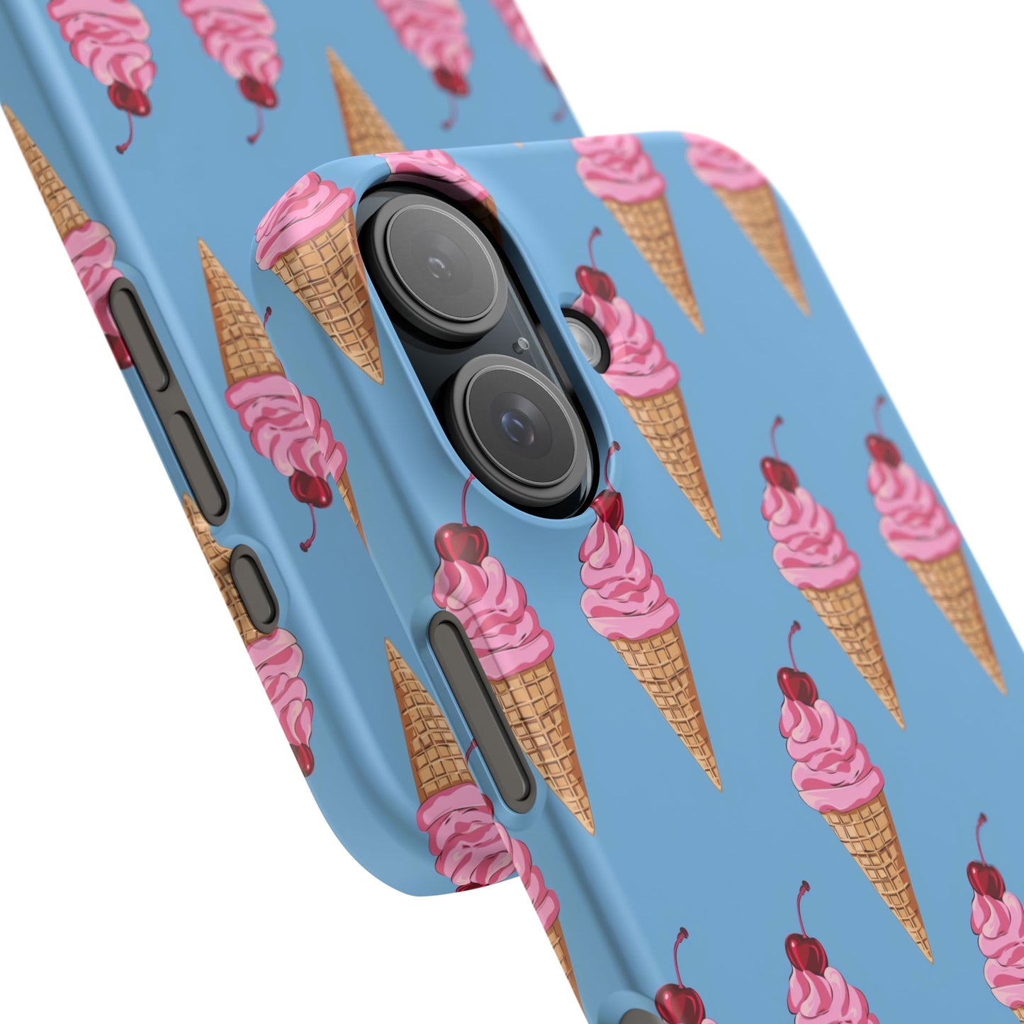 Cherry Swirl Phone Snap Case