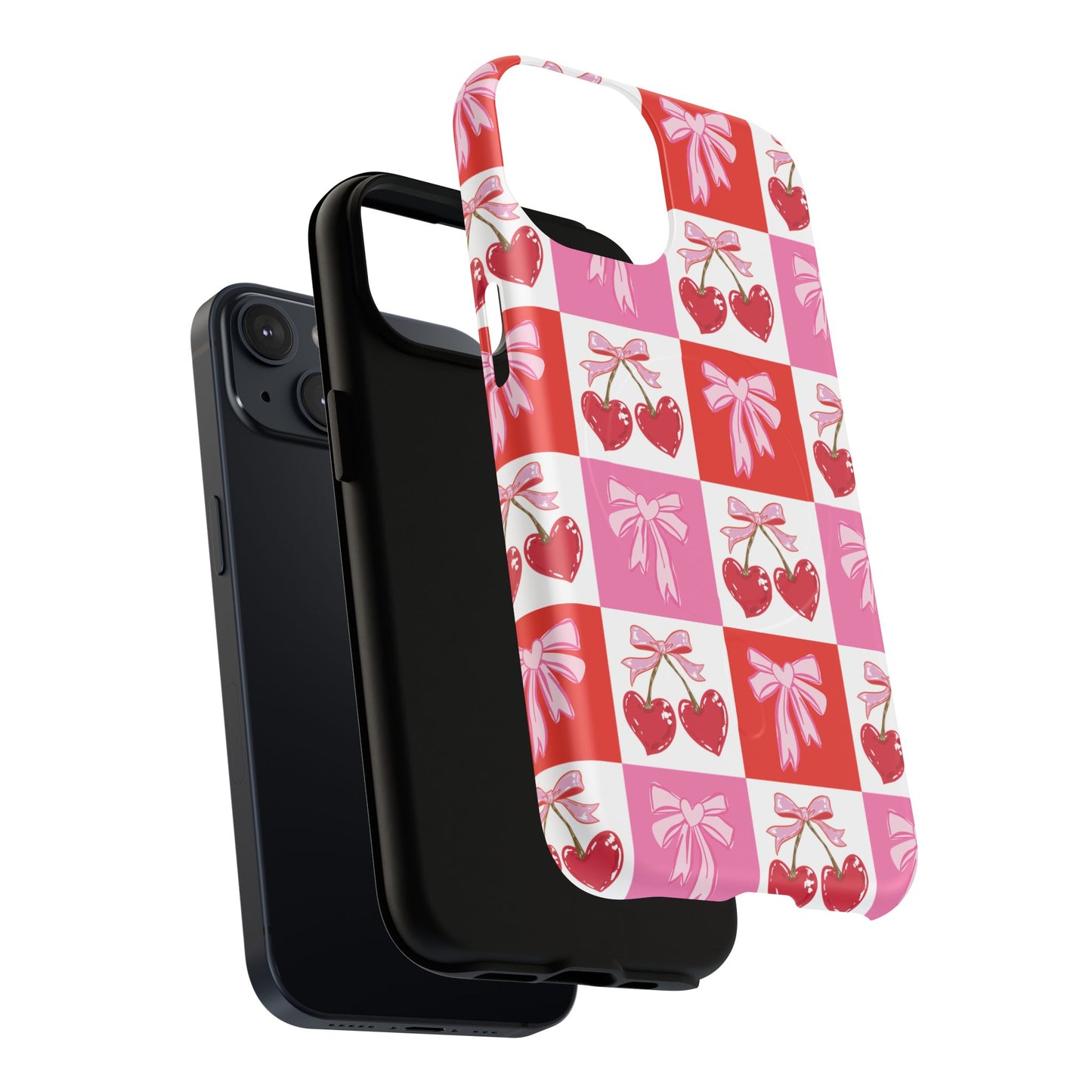 Sweet Pink Coquette Tough Magnetic Phone Case