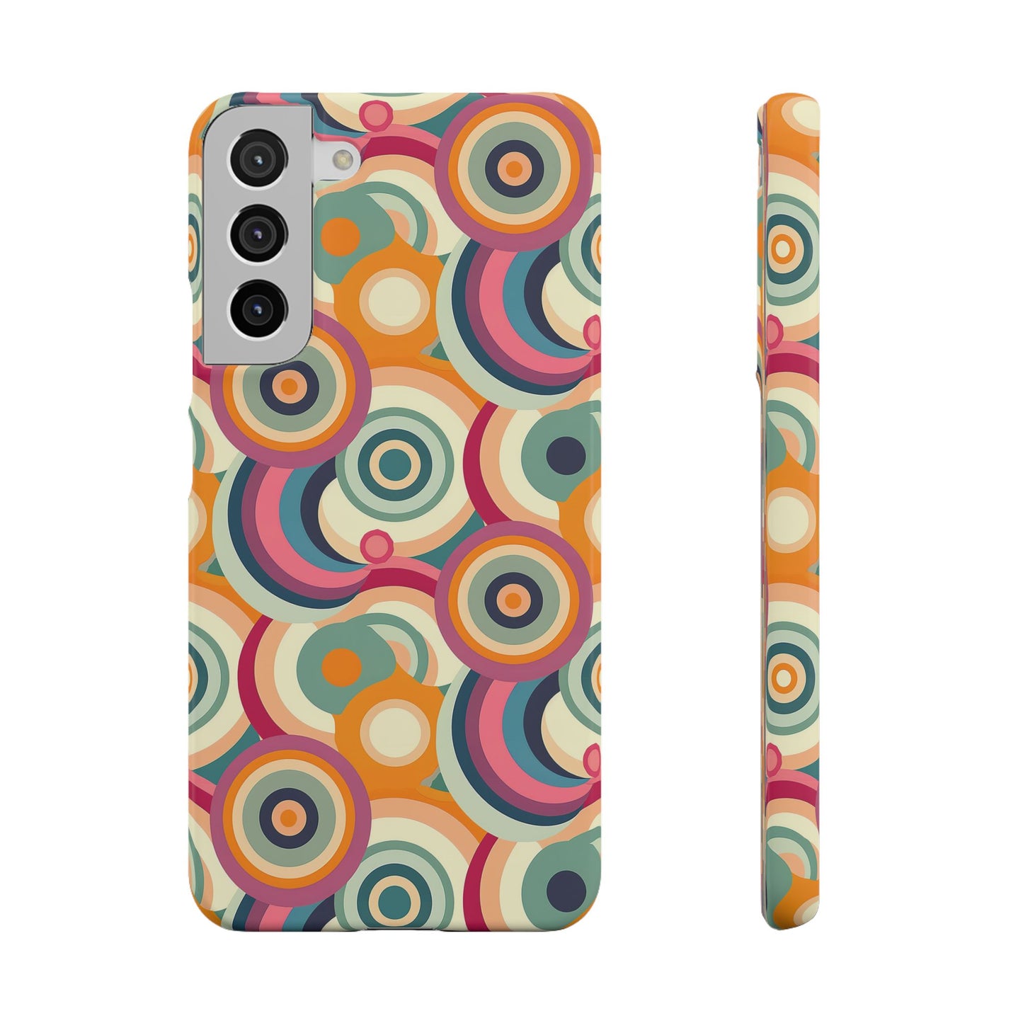 Retro Ripple Snap Case