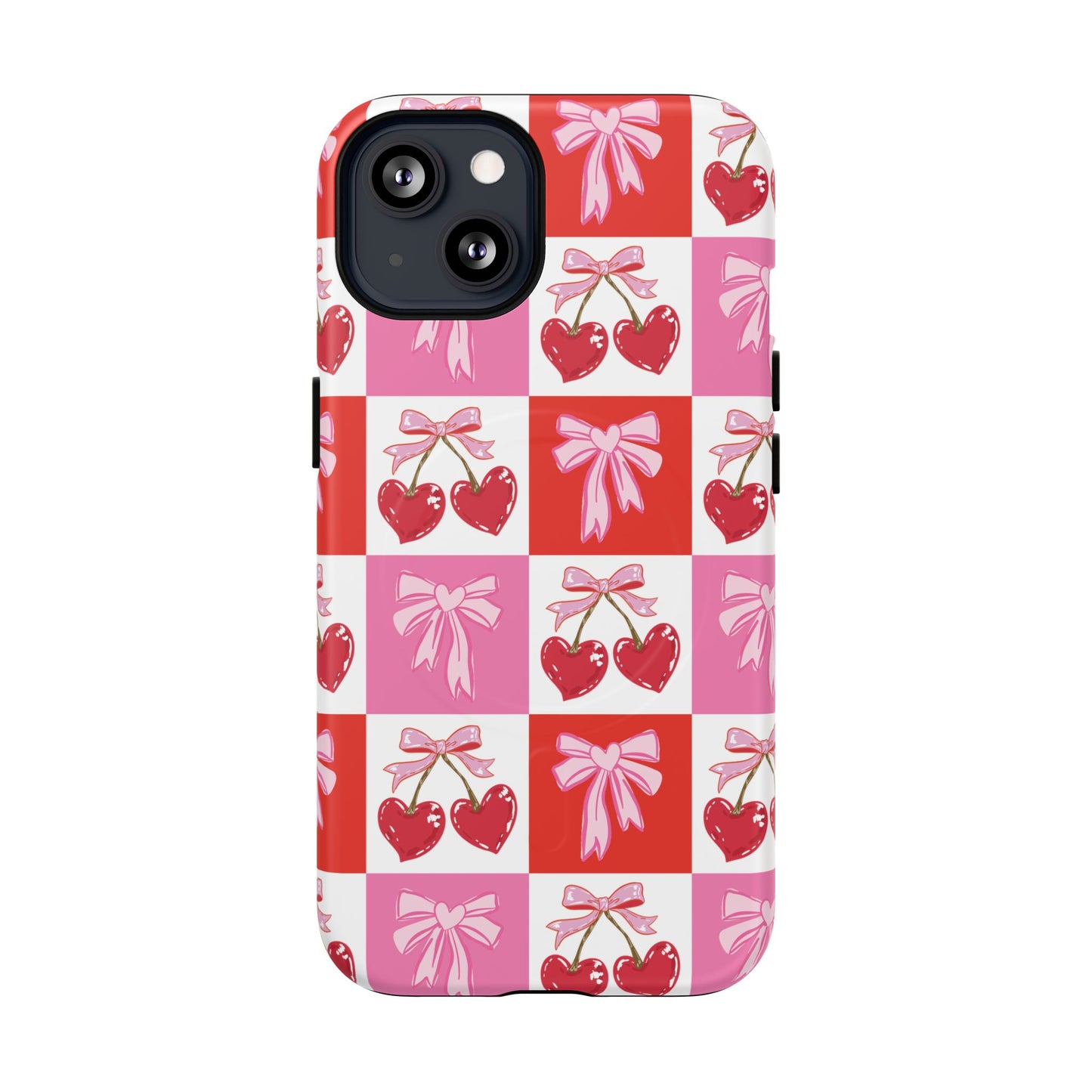 Sweet Pink Coquette Tough Magnetic Phone Case