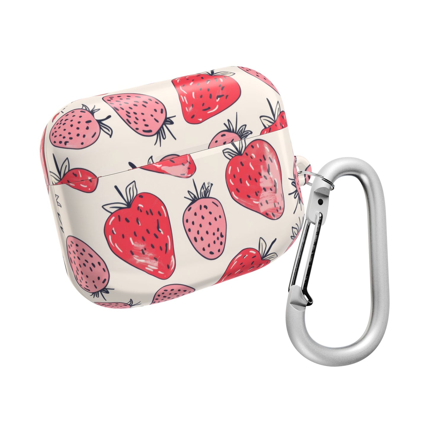 Berry Fresh Strawberry AirPod Case