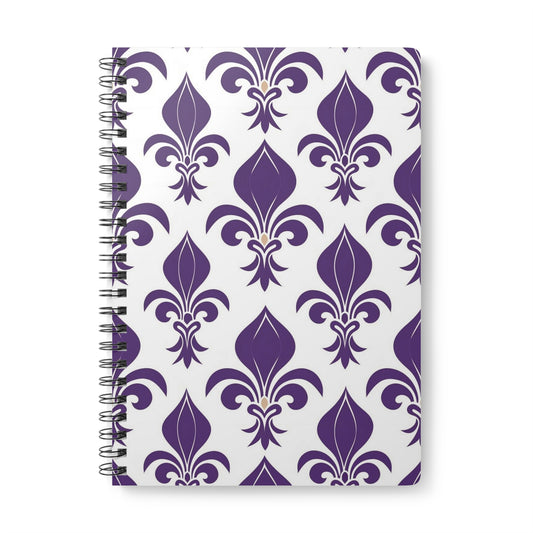 Fleur Story - Fleur de Lis Wirobound Notebook | A5