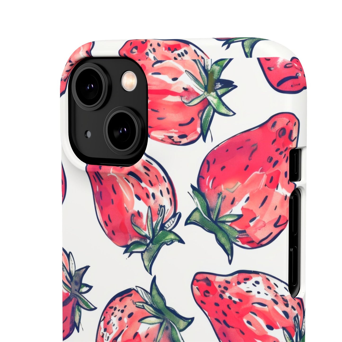 Creamy Berry Phone Snap Case