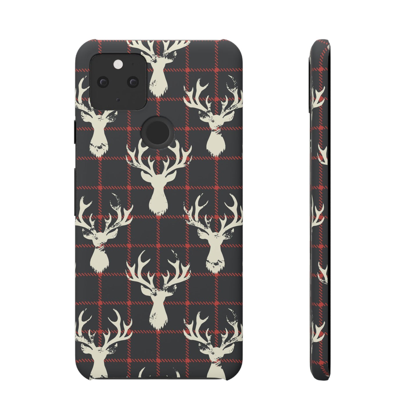 Stag Plaid Snap Case
