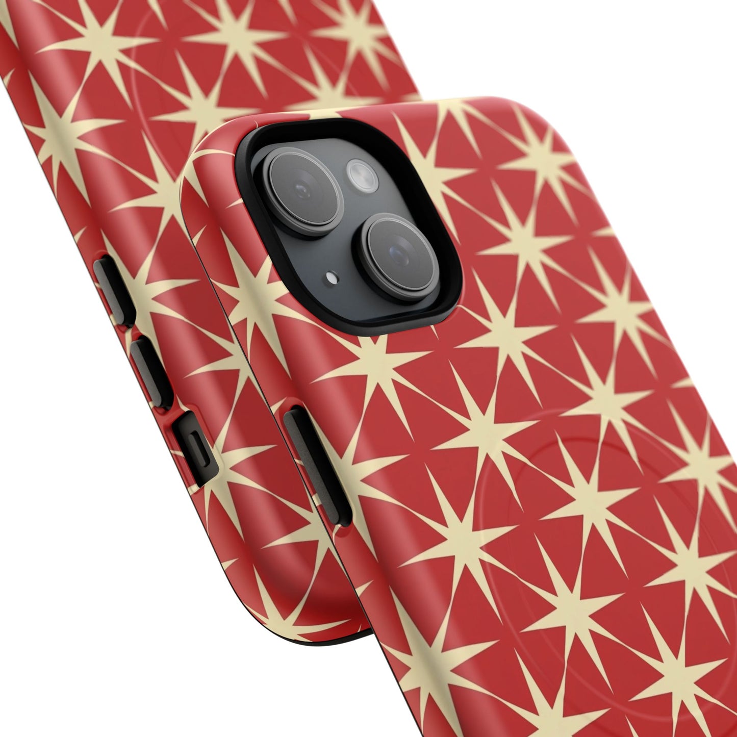 Crimson Star Tough Magnetic Phone Case