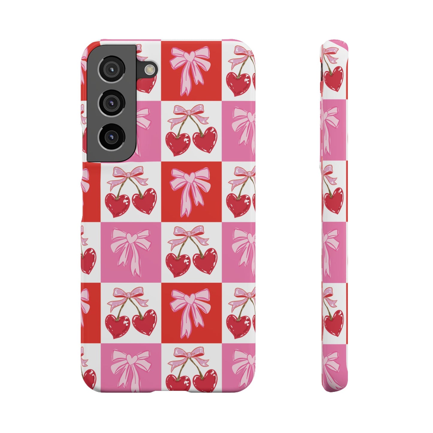 Sweet Pink Coquette Snap Case