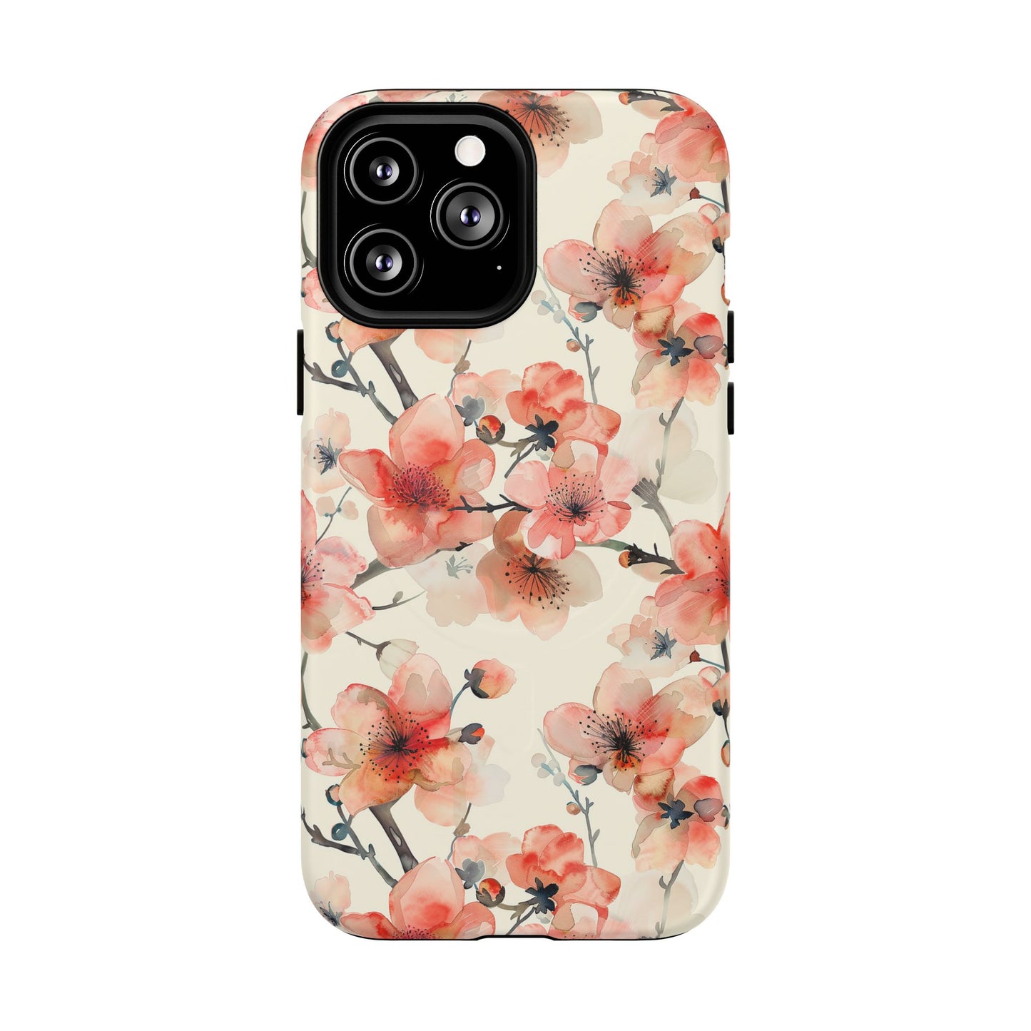Cherry Veil Tough Magnetic Phone Case