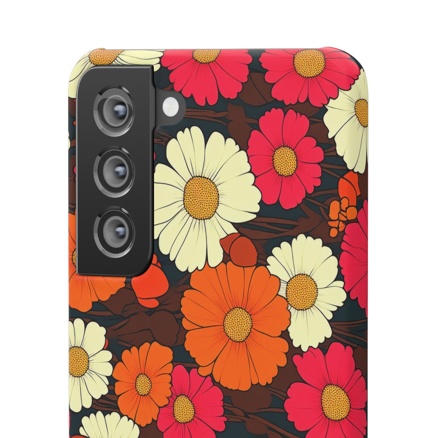 Petal Swing Retro Phone Snap Case