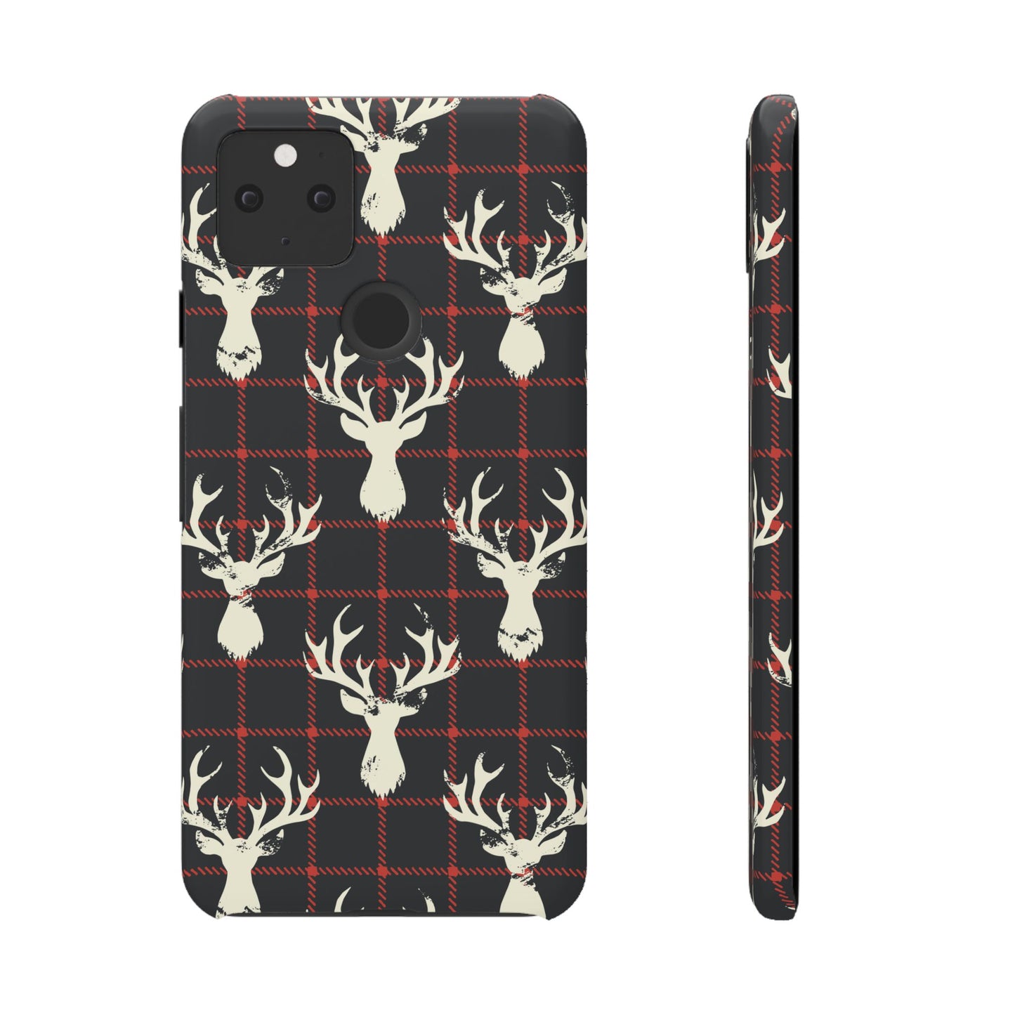 Stag Plaid Snap Case