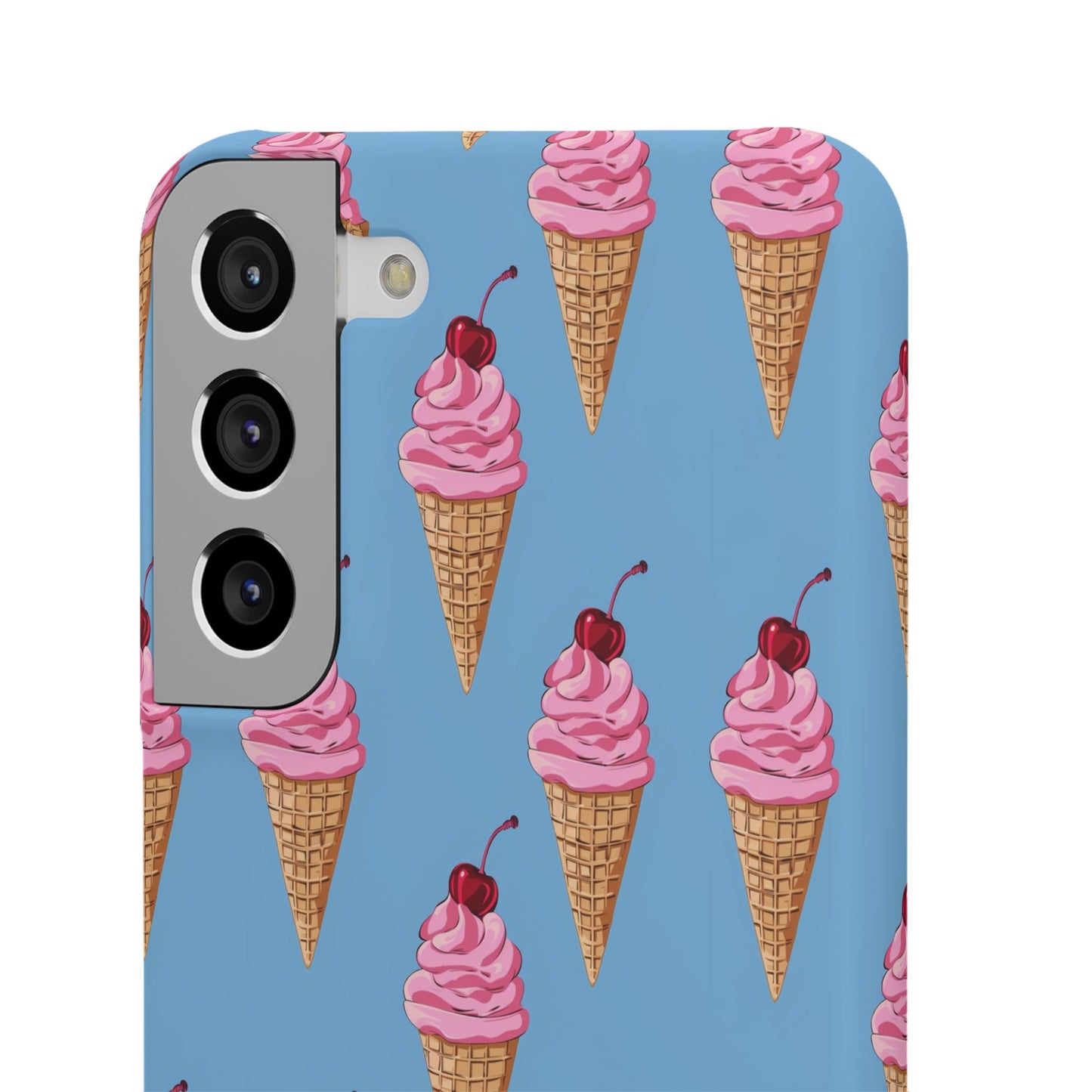 Cherry Swirl Phone Snap Case