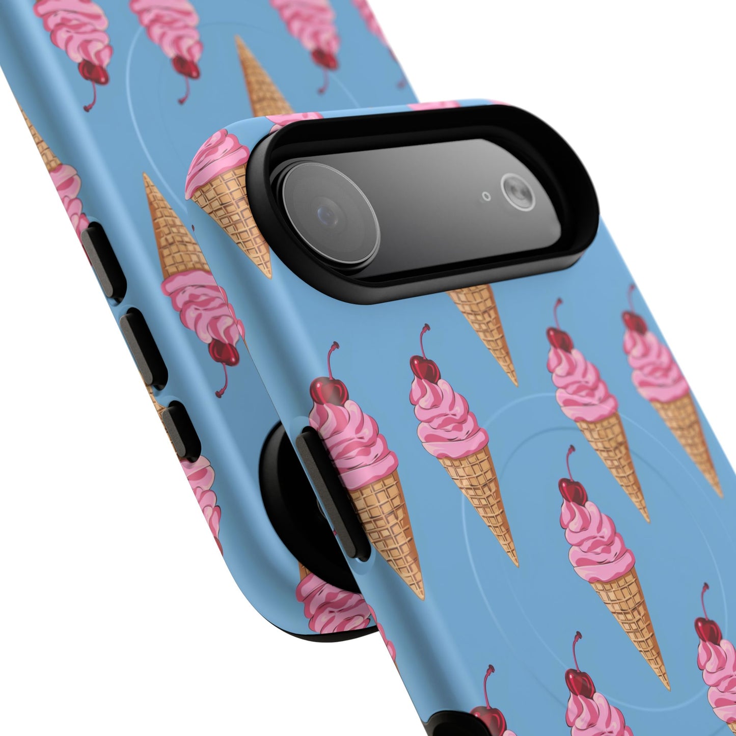 Cherry Swirl Tough Magnetic Phone Case