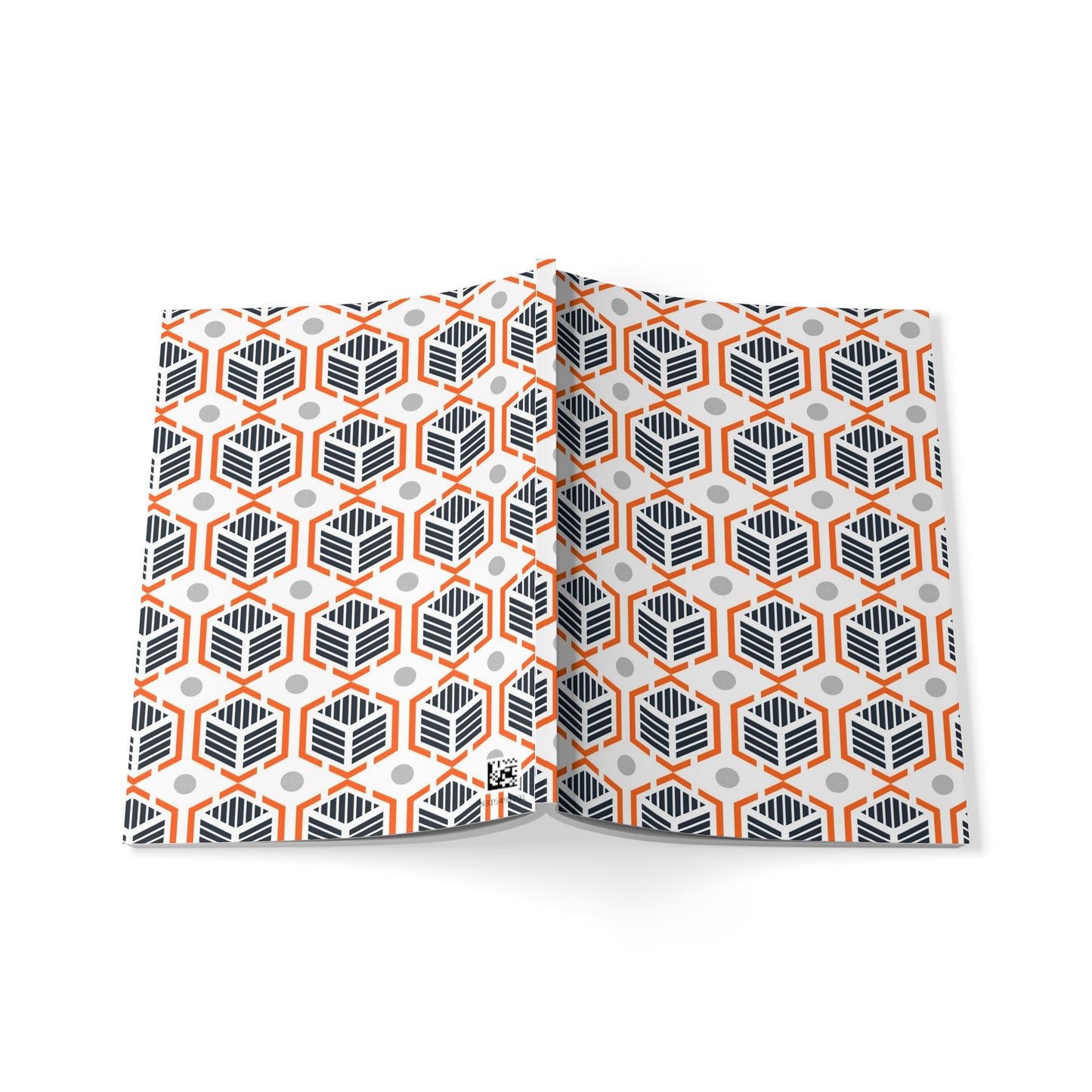 Geometric Pattern Softcover Notebook A5