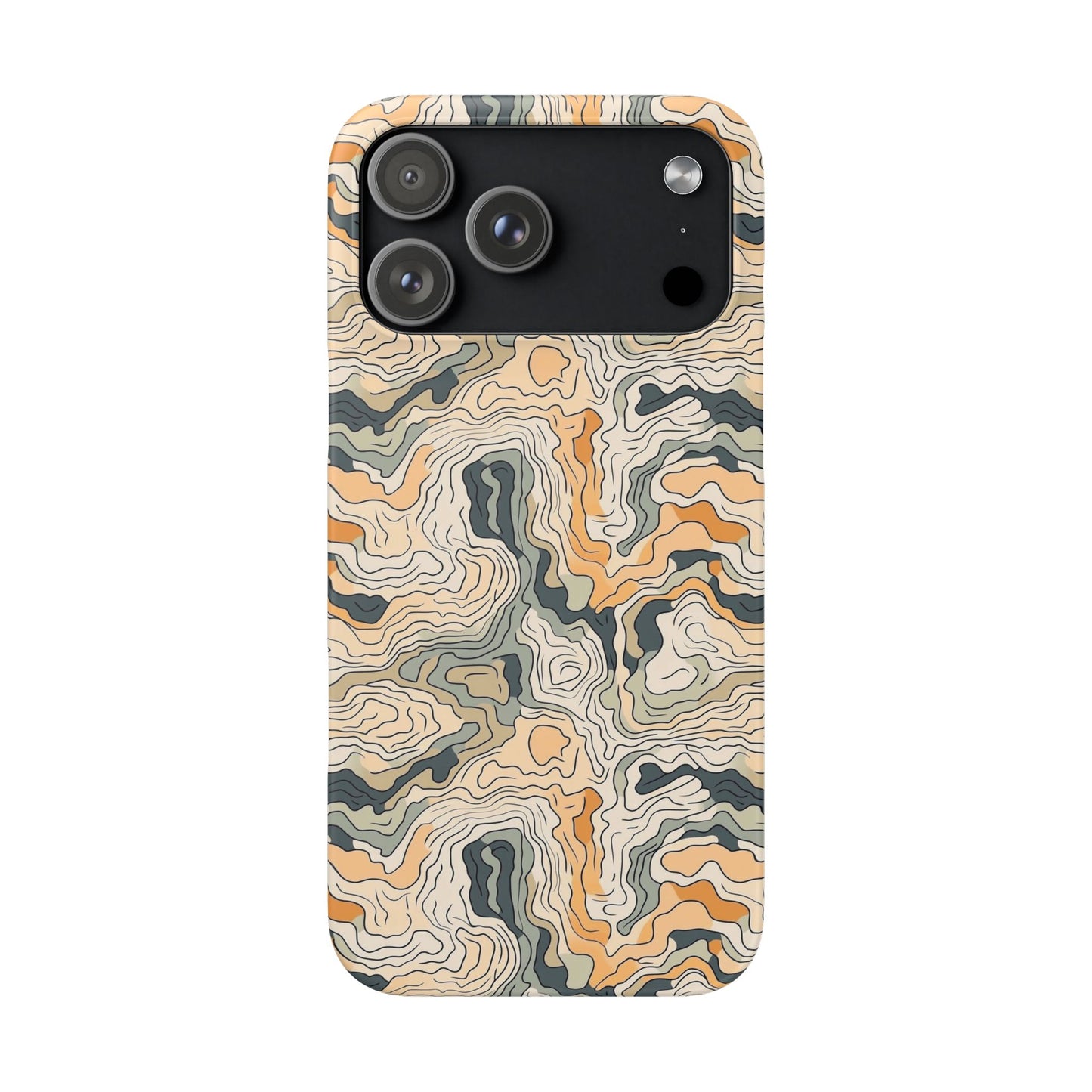Earthy Abstract Snap Case