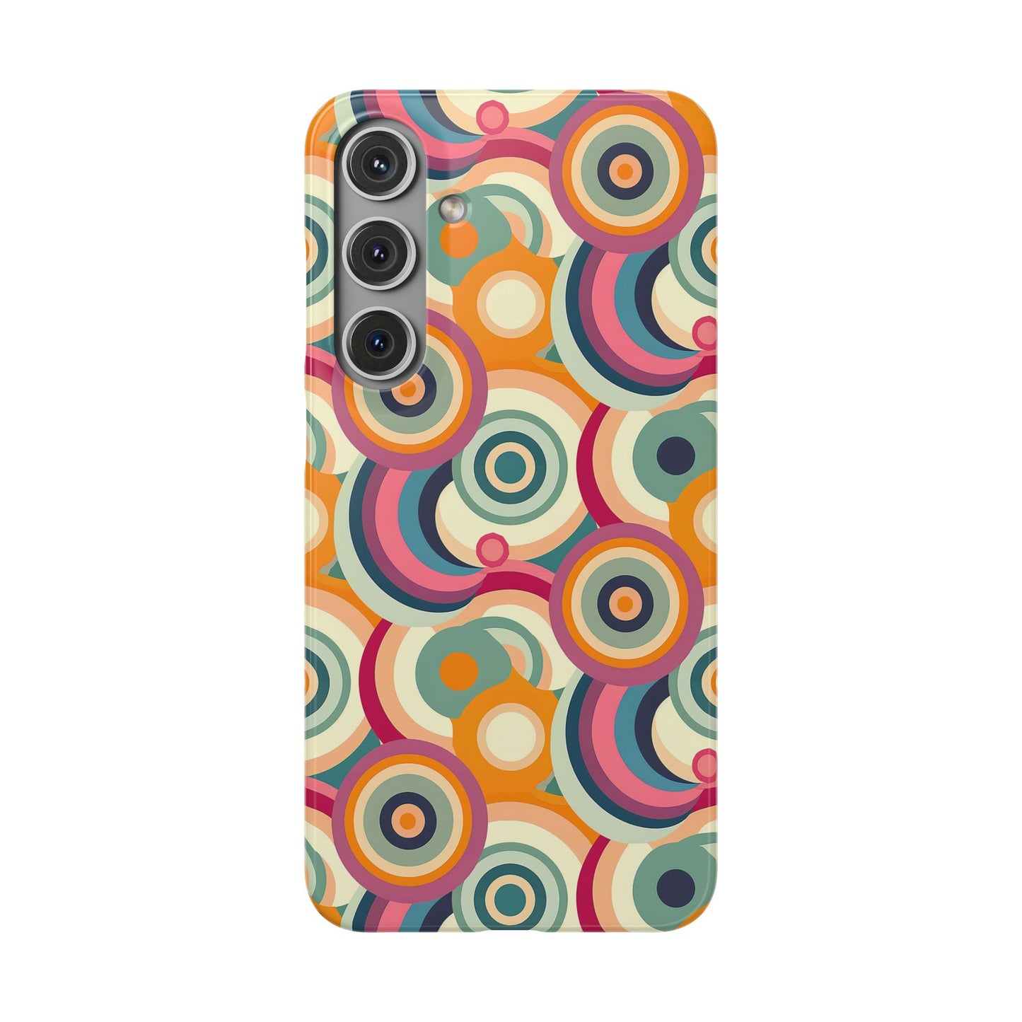 Retro Ripple Snap Case