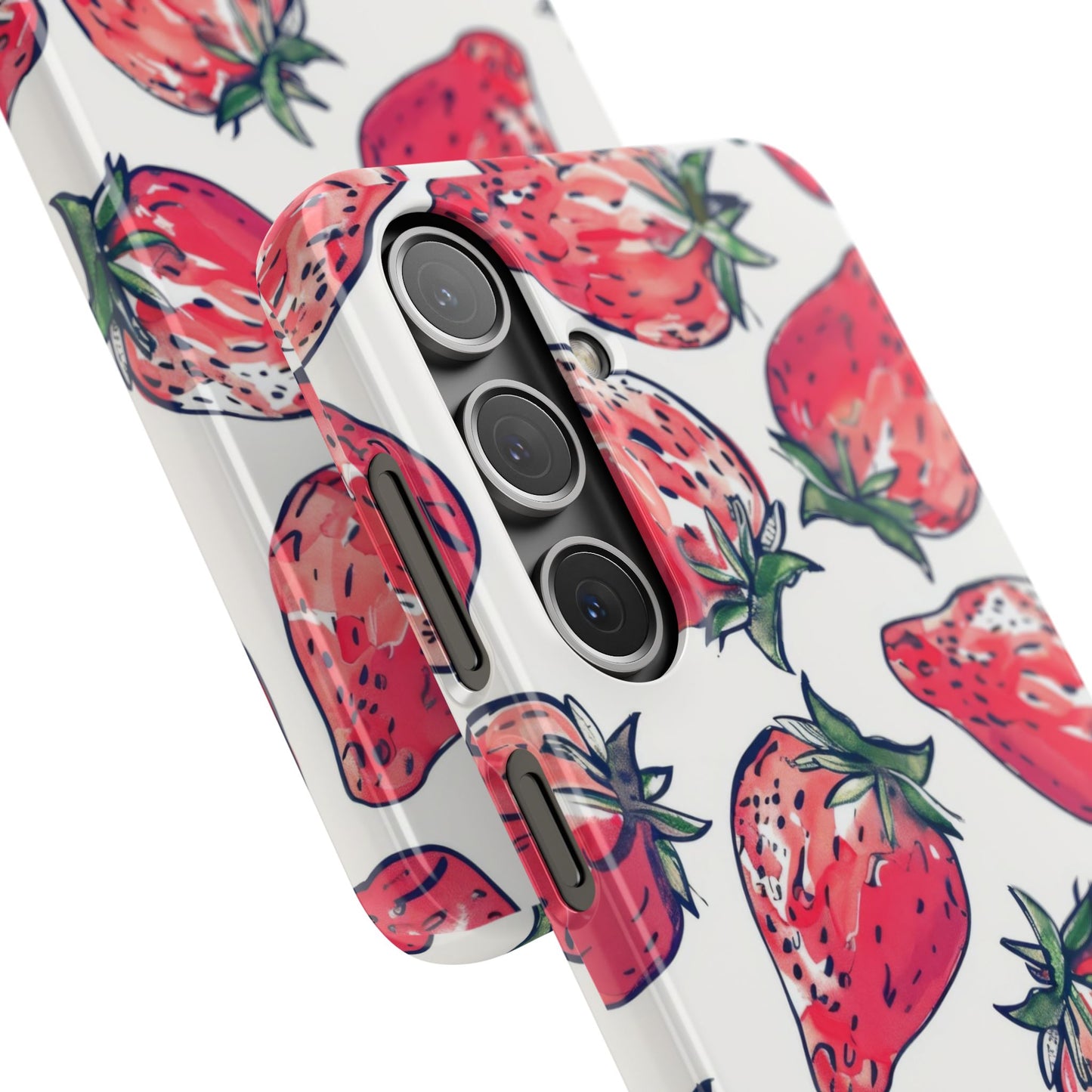 Creamy Berry Phone Snap Case