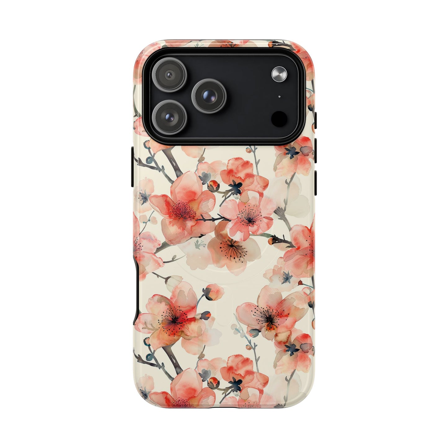 Cherry Veil Tough Magnetic Phone Case