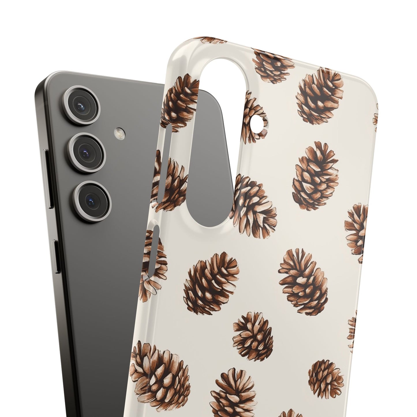 Woodland- Pine Cone Snap Phone Case