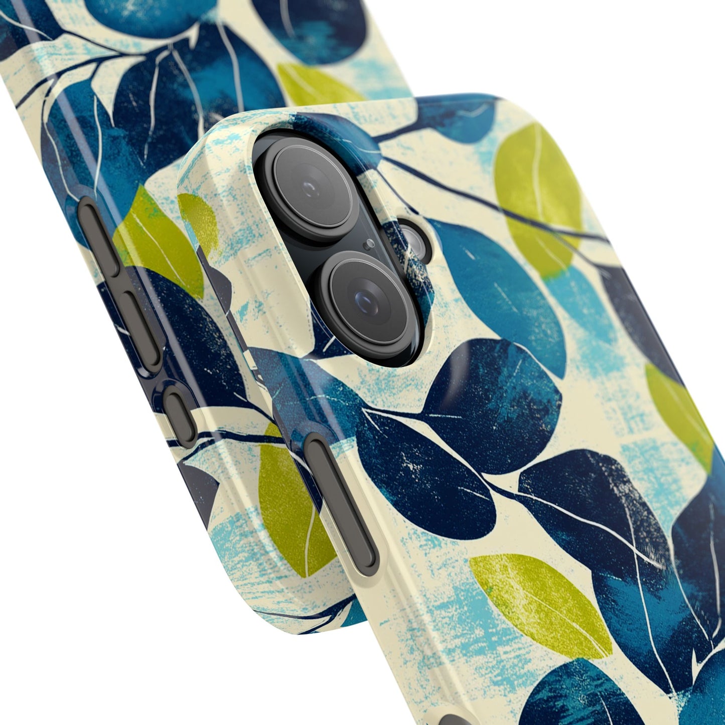 Retro Leaves Snap Phone Case