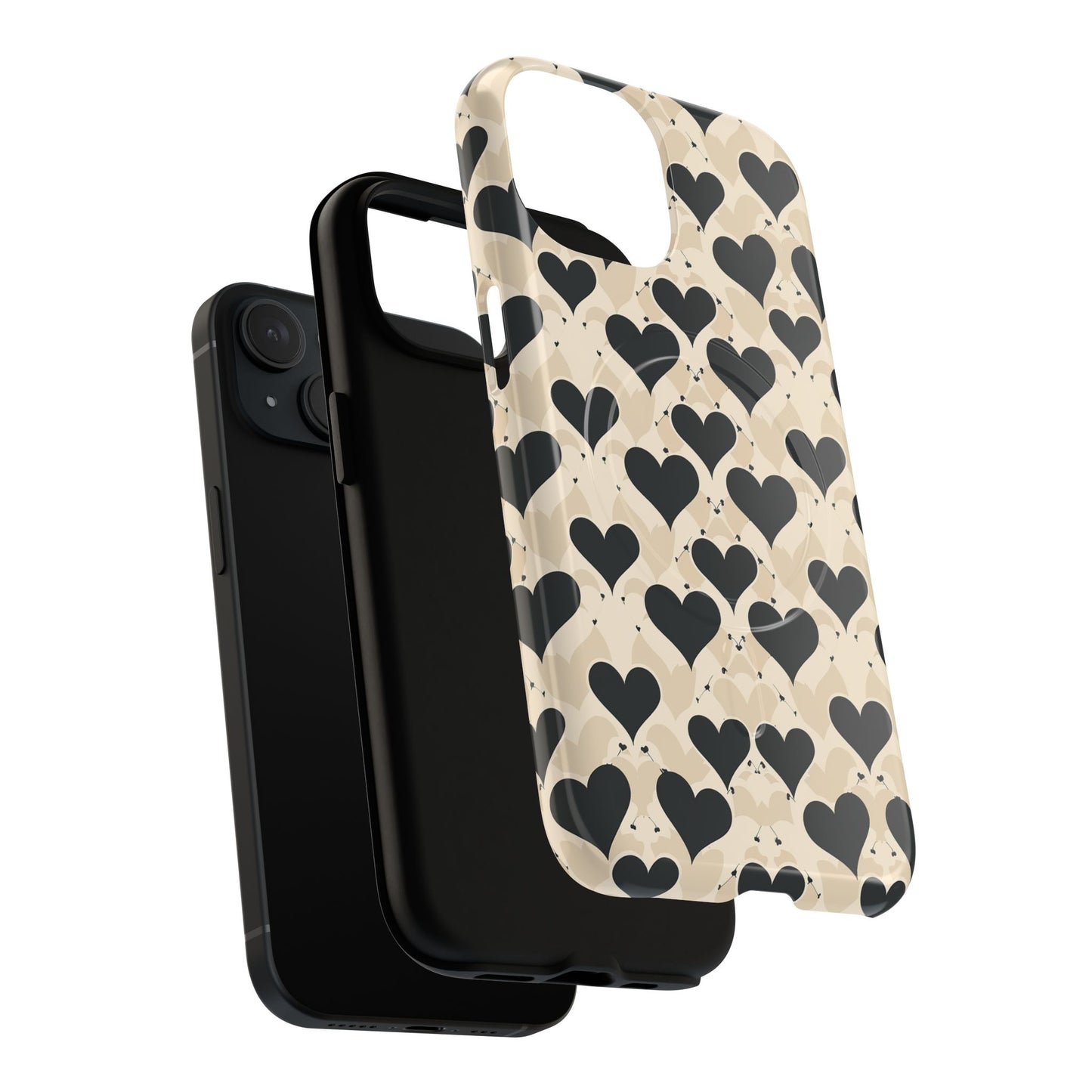 Whisper Hearts Tough Magnetic Phone Case