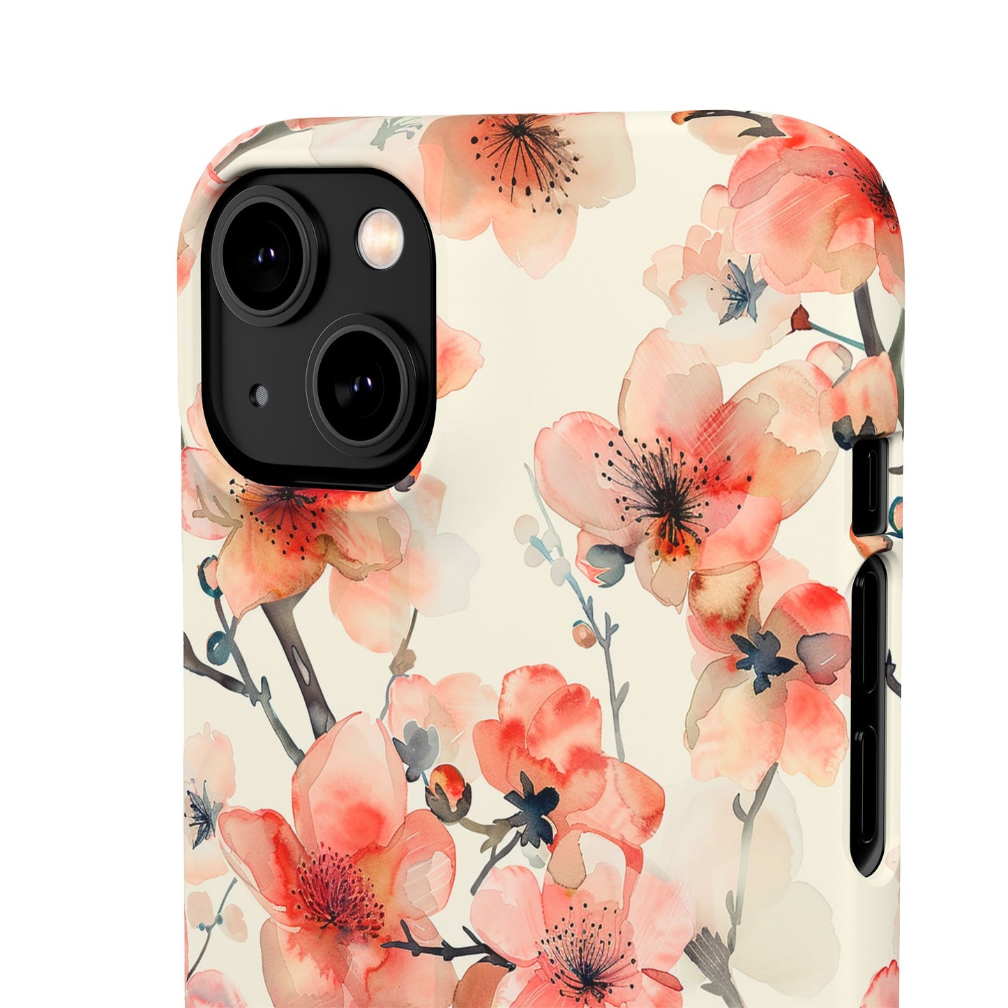 Cherry Veil Phone Snap Case