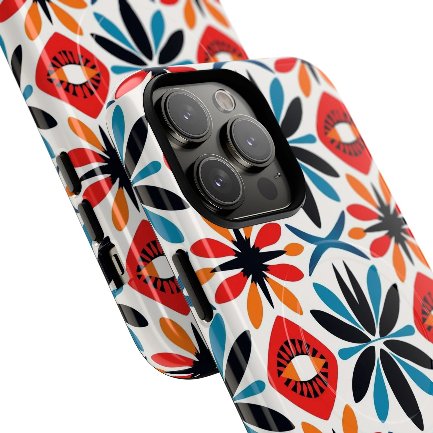Electric Blooms Tough Magnetic Case