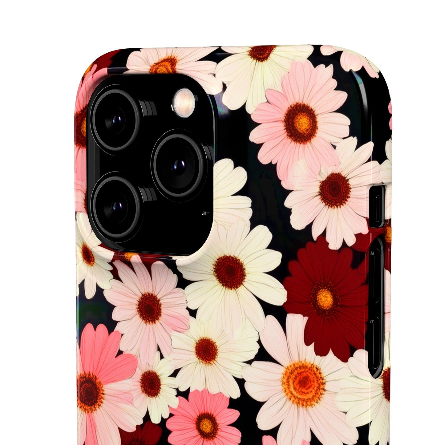 Petal Swing Retro Floral Snap Case
