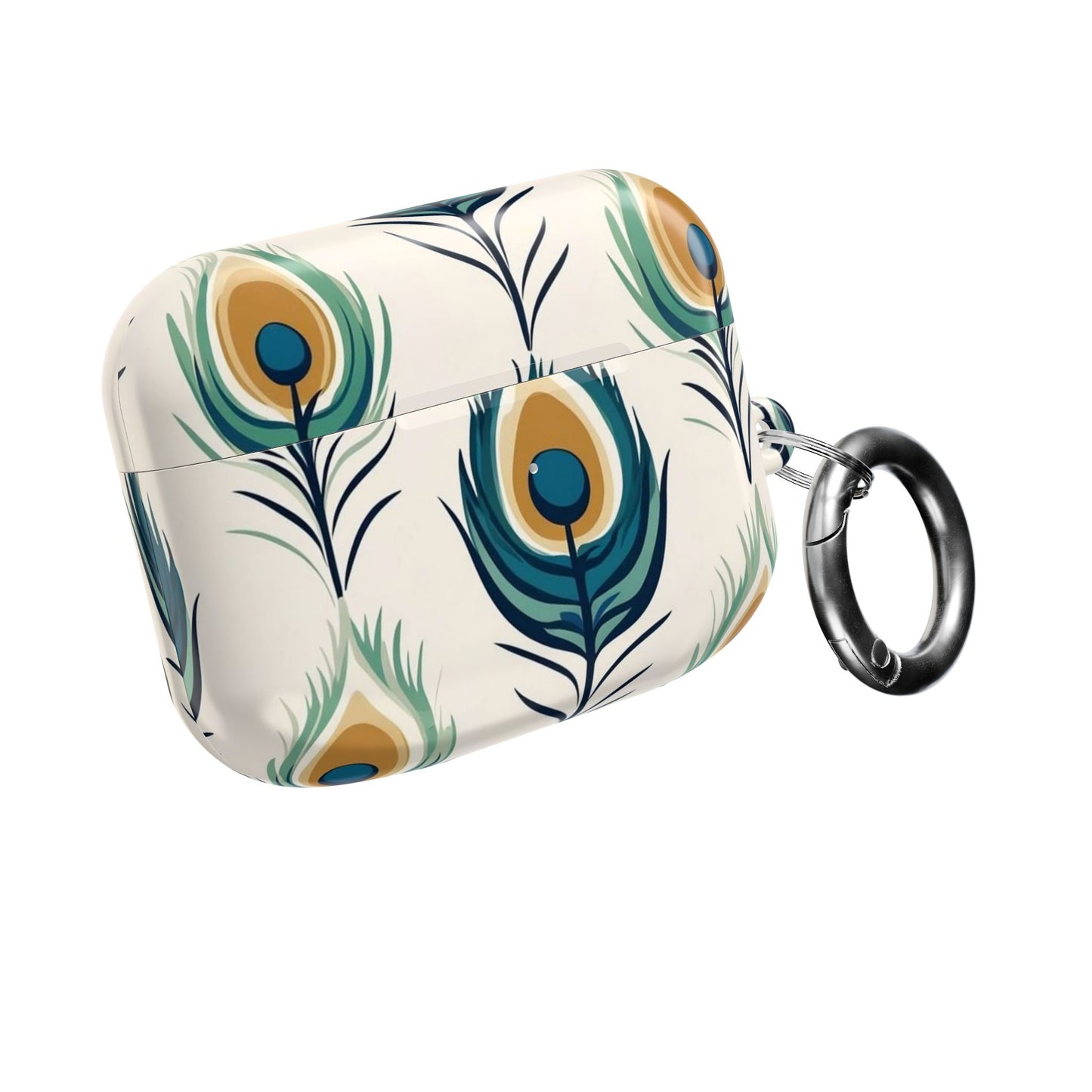 Strutting Peacock Feather AirPod Cases
