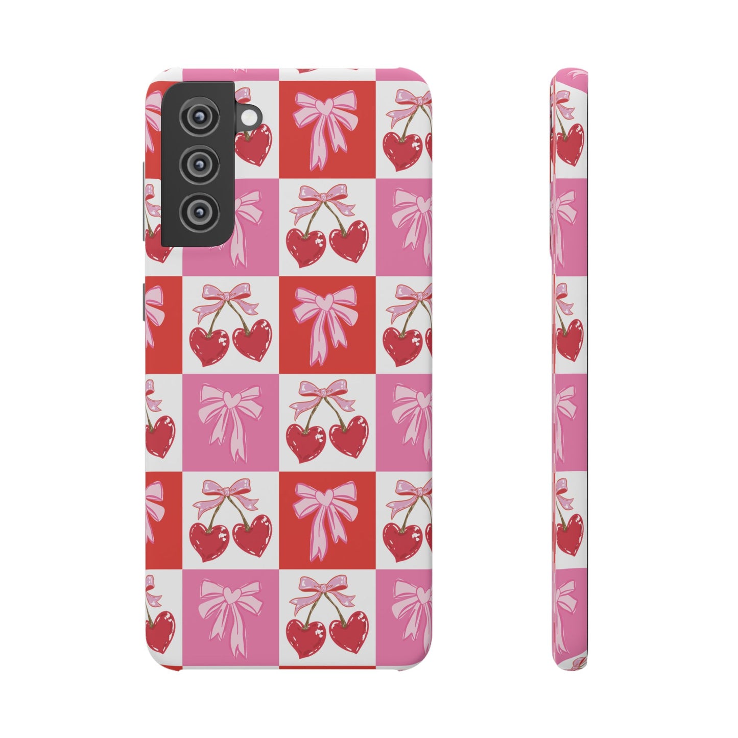 Sweet Pink Coquette Snap Case