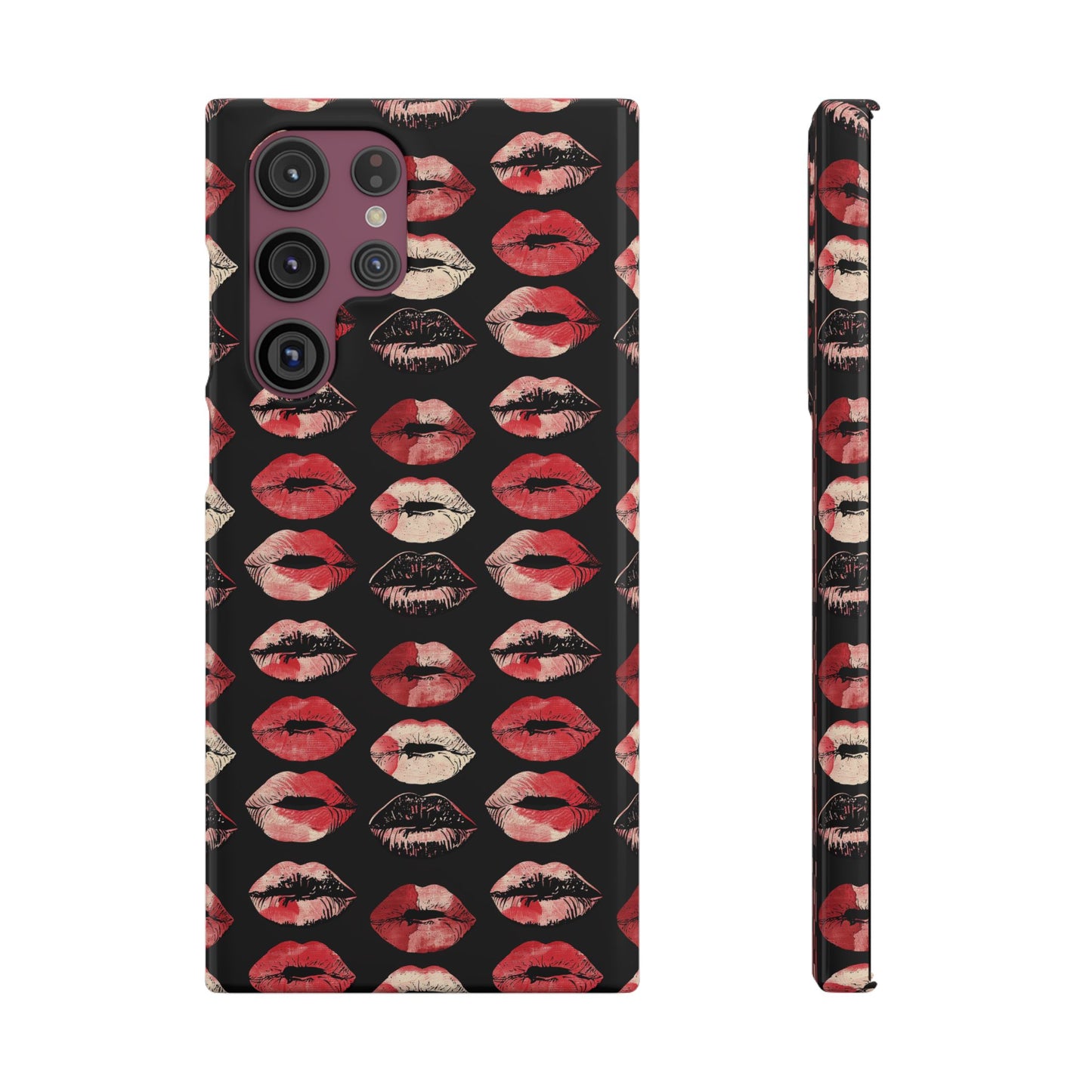 Midnight Pout Snap Phone Case