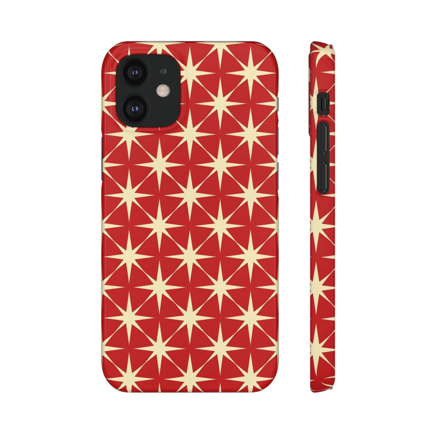 Crimson Star Phone Snap Case