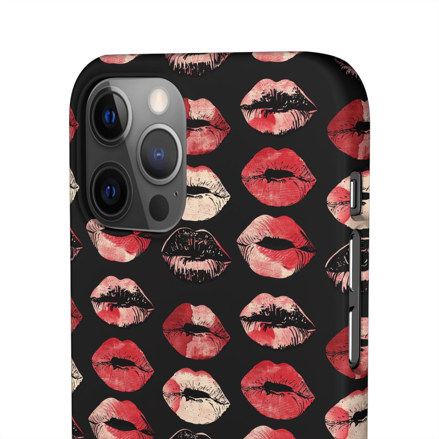Midnight Pout Snap Phone Case